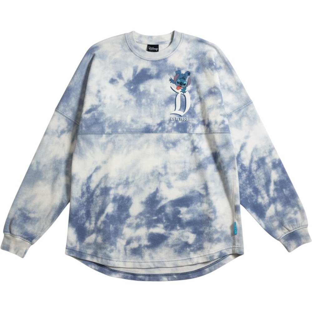 Disney Disneyland Resort Stitch Spirit Jersey Small Blue Tie Dye FAC026248-21293